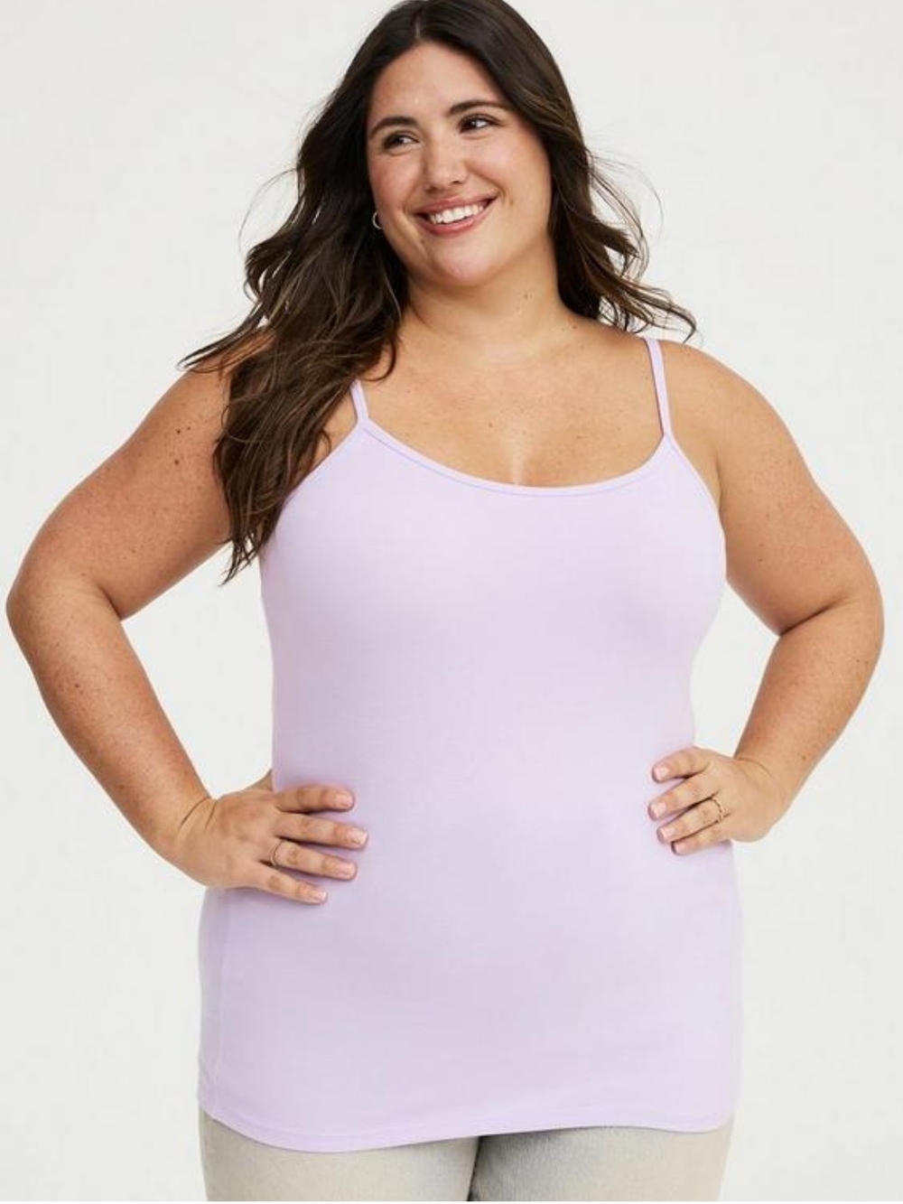 Torrid 1X Foxi Cami English Hyacinth Tank
